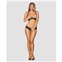 Ensemble de Lingerie Obsessive Luvae Noir L/XL