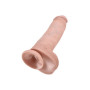 Pénis Réaliste avec Testicules 28 cm King Cock 12529