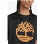 T-shirt à manches courtes homme Timberland Kennebec River Tree Logo Noir