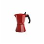 Cafetière Italienne JATA HCAF2006 Rouge Aluminium (6 Tasses)