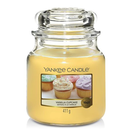 Bougie Parfumée Yankee Candle Classic Medium Jar Candles Vanille 411 g