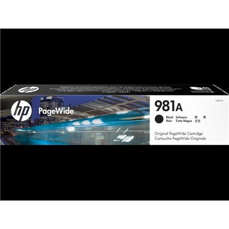 HP 981A cartouche PageWide Noir authentique