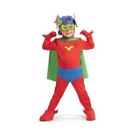 Déguisement pour Enfants Superthings Kid Fury Multicouleur S 6-7 Ans