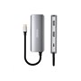 Hub USB-C Urban Factory MHC55UF Gris