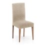 Housse de Chaise Eysa ROC Beige 50 x 60 x 50 cm 2 Unités