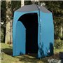 vidaXL Tente de douche bleu imperméable