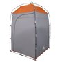 vidaXL Tente de douche gris imperméable