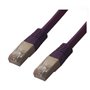 MCL FCC6BM-2M/VI câble de réseau Violet