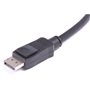 Uniformatic 3m DisplayPort m/m Noir