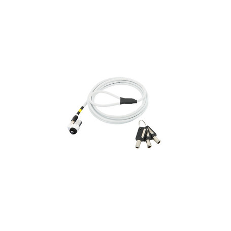 Mobilis 001325 câble antivol Blanc 1