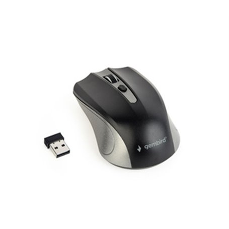 Gembird MUSW-4B-04-GB souris Bureau Ambidextre RF sans fil Optique 1600 DPI