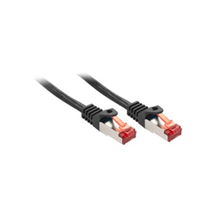 Lindy Rj45/Rj45 Cat6 1m câble de réseau Noir S/FTP (S-STP)