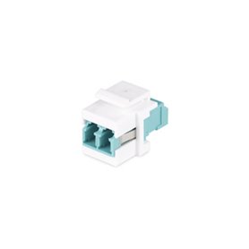 StarTech.com DMFKSLCLCCOUPLER adaptateur de fibres optiques LC 1 pièce(s) Blanc