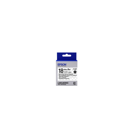 Epson LK-5TBN - Transparent - Noir sur Transparent - 18mmx9m