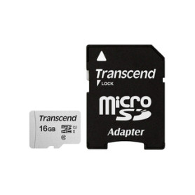 Transcend microSDHC 300S 16GB 16 Go NAND Classe 10