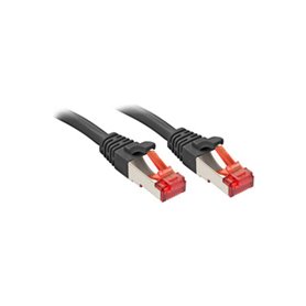 Lindy Cat6 S/FTP 0.3m câble de réseau Noir 0