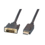 EFB Elektronik K5564SW.1V2 câble vidéo et adaptateur 1 m DVI DisplayPort Noir