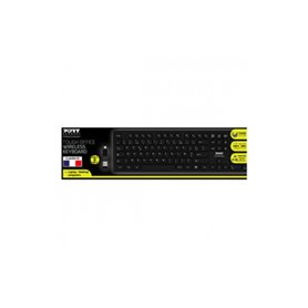 Port Designs 900752-W-FR clavier Bureau RF sans fil AZERTY Français Noir