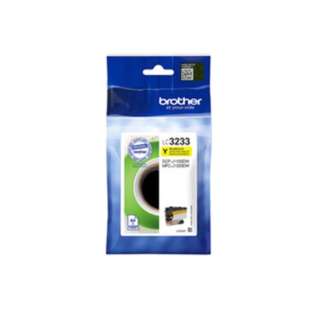 Brother LC-3233Y cartouche d'encre 1 pièce(s) Original Rendement standard Jaune