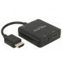 DeLOCK 63276 câble vidéo et adaptateur HDMI Type A (Standard) Noir
