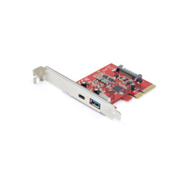 StarTech.com Carte PCIe à 2 ports - USB-A et USB-C