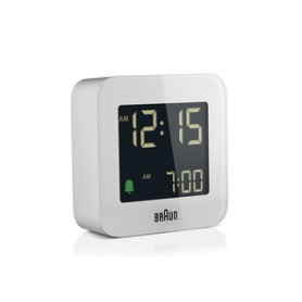 Braun BC08 Réveil numérique Blanc