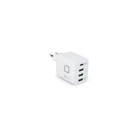 DICOTA D31722 chargeur d'appareils mobiles Universel Blanc Secteur Intérieure