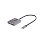 StarTech.com Hub USB-C MST à 2 ports - Adaptateur Multi-Moniteur USB Type-C vers 2x DisplayPort pour Ordinateur Portable - Dual-