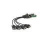 StarTech.com PEX4S953LP carte et adaptateur d'interfaces Interne Série