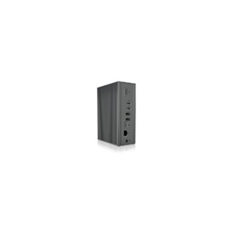 ICY BOX IB-DK2262AC Avec fil USB 3.2 Gen 1 (3.1 Gen 1) Type-C Anthracite