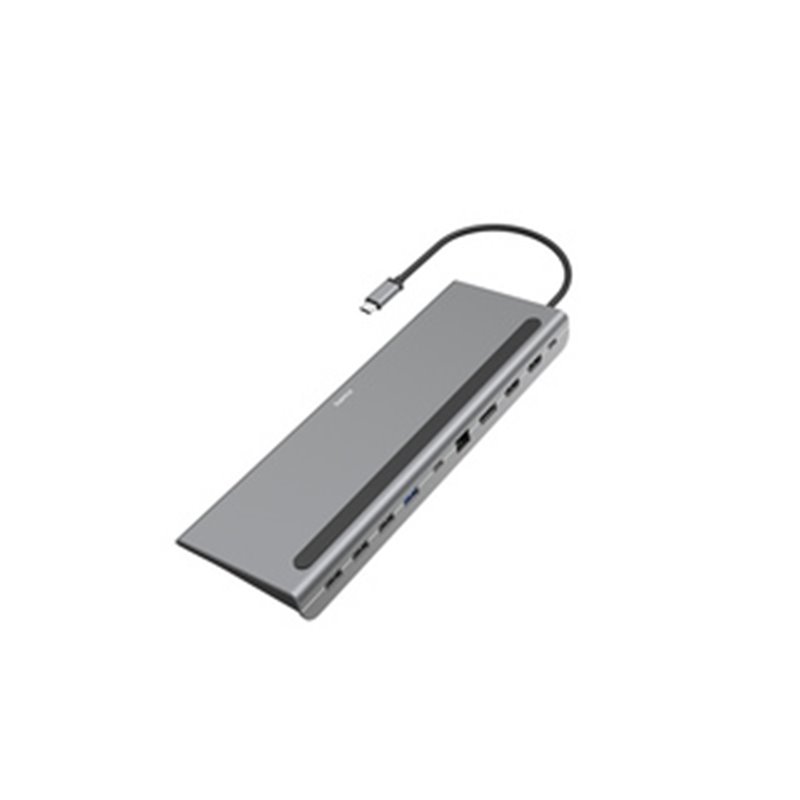 Hama 00200100 station d'accueil USB 3.2 Gen 1 (3.1 Gen 1) Type-C Anthracite