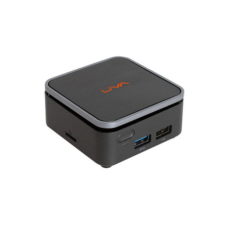 ECS LIVA Q2 Mini PC CELERON 4 Go 64 Go Windows 11 Noir