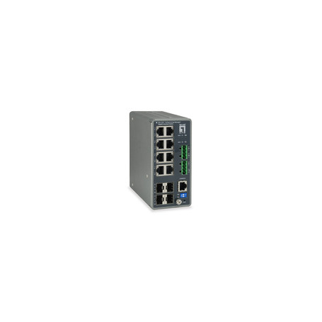LevelOne IGU-1271 commutateur réseau Géré L3 Gigabit Ethernet (10/100/1000) Gris