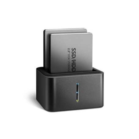 Axagon ADSA-D25 Station d'accueil de disques de stockage USB 3.2 Gen 1 (3.1 Gen 1) Type micro-B Noir