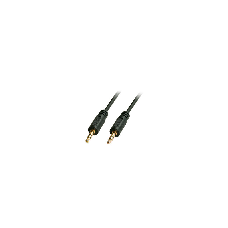 Lindy 35640 câble audio 0,25 m 3,5mm Noir