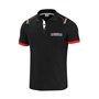 Polo à manches courtes homme Sparco Martini Racing Noir