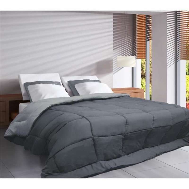 Image secondaire de Remplissage de couette Poyet Motte Acier Argenté 140 x 200 cm 400 g /m²