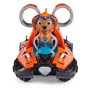 PAW Patrol - La Super Patrouille Le Film - Véhicule + Figurine Zuma - Voiture Figurine Pat Patrouille À Collectionner - 