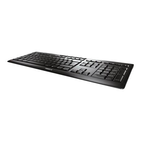 CHERRY Stream Wireless clavier Universel FR sans fil +USB QWERTZ Allemand Noir