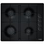 BOSCH PBP6B6B80 Plaque gaz  - 4 foyer - Noir - Sécurité gaz