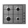 Candy Idea CHW6LBX Acier inoxydable Intégré Gaz 4 zone(s)