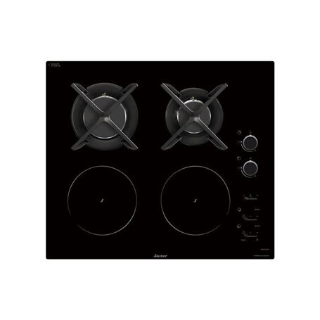 Sauter TABLE DE CUISSON MIXTE INDUCTION GAZ SAUTER - SPI9602BM