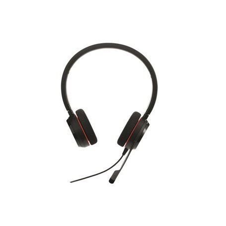 Jabra Evolve 20 Casque Avec fil Arceau Bureau/Centre d'appels USB Type-A Bluetooth Noir