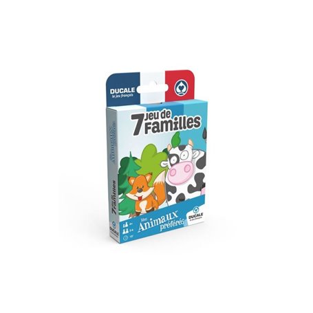 Jeu de 7 famille Cartamundi Mes animaux préférés