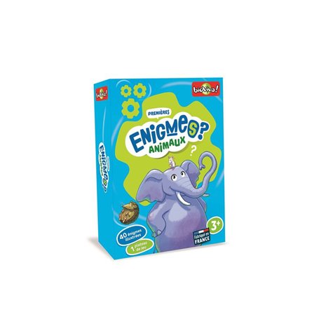 Jeu de société Mes premières enigmes Animaux Bioviva