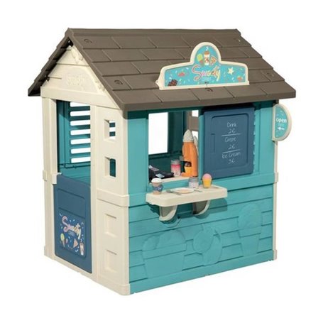 Smoby Maisonnette pour enfants Sweety Corner et ses accessoires - 105 x 110 x 127cm