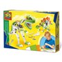SES Creative Dinosaure métallique à construire