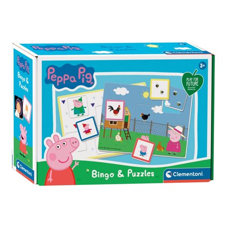 Clementoni Peppa Pig Bingo Jeu de société Puzzle