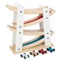 Small Foot - Wooden Car Track with 4 Cars 11873