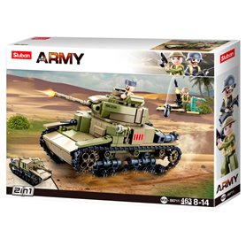 Sluban WWII - Italian Tank 2in1 Sluban WWII - Italian Tank 2in1